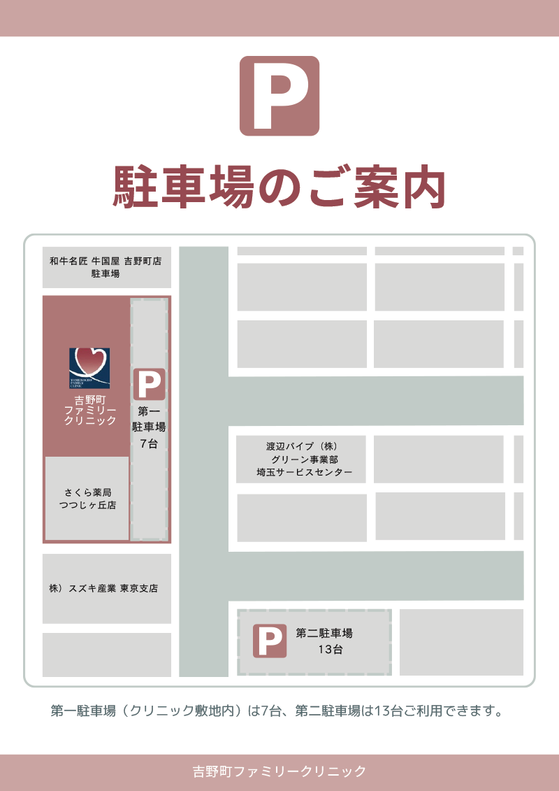 駐車場のご案内